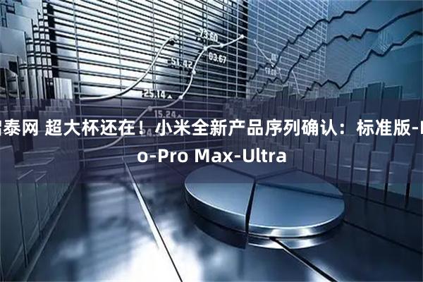 启泰网 超大杯还在！小米全新产品序列确认：标准版-Pro-Pro Max-Ultra