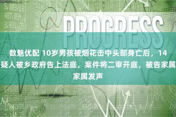 数魅优配 10岁男孩被烟花击中头部身亡后，14岁嫌疑人被乡政府告上法庭，案件将二审开庭，被告家属发声